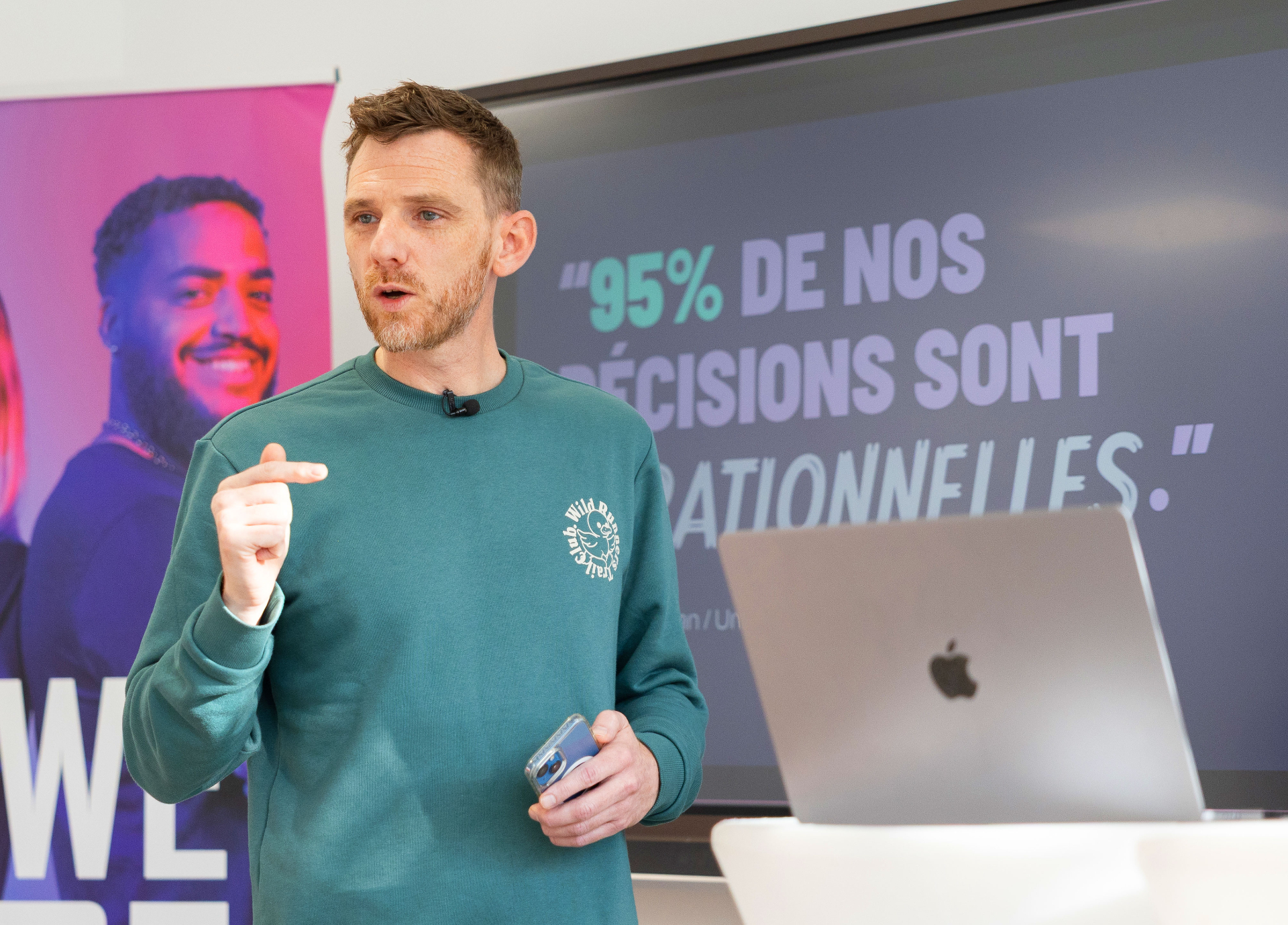 Glenn Le Bourhis en conférence - 95% de nos décisions sont irrationnelles