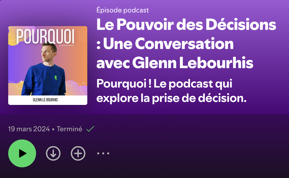 Invité du podcast de François Galiana